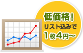 低価格！リスト込みで1枚4円～
